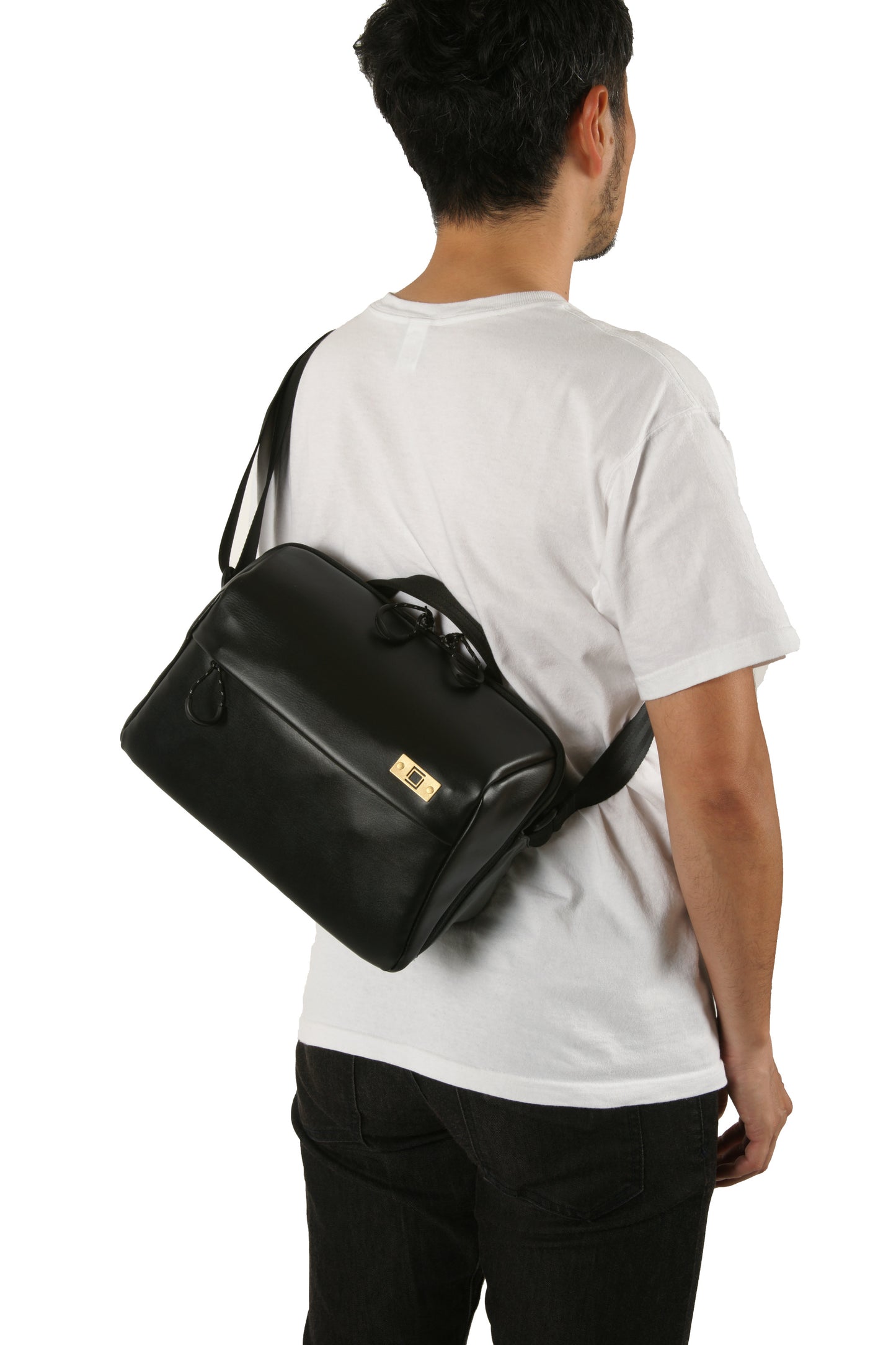 ACAM-BS0003 BKGY, Basalt-Slingtasche, schwarz/grau