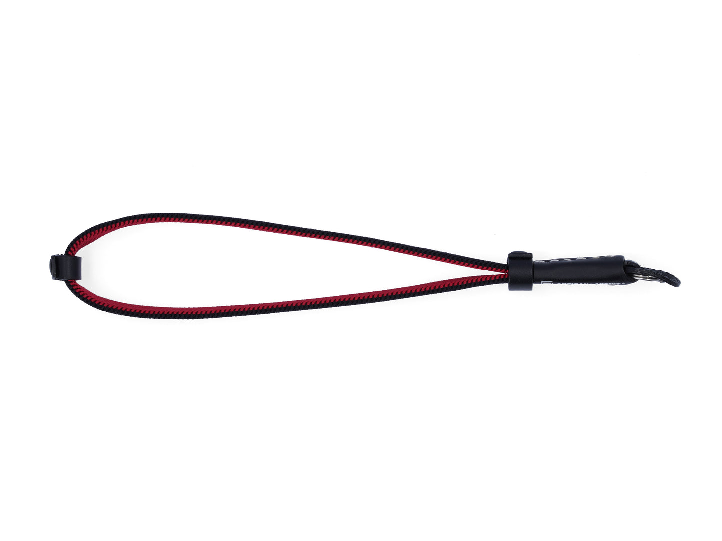 ACAM-313A BKRE, Handschlaufe, aus handgewebter Seide, schwarz-rot