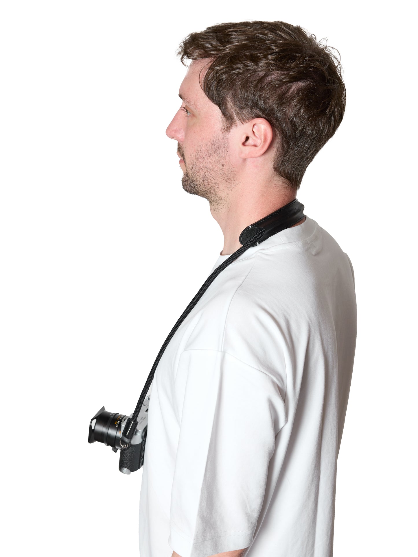 ACAM-31 BLK, Schulterauflage, Leder, schwarz