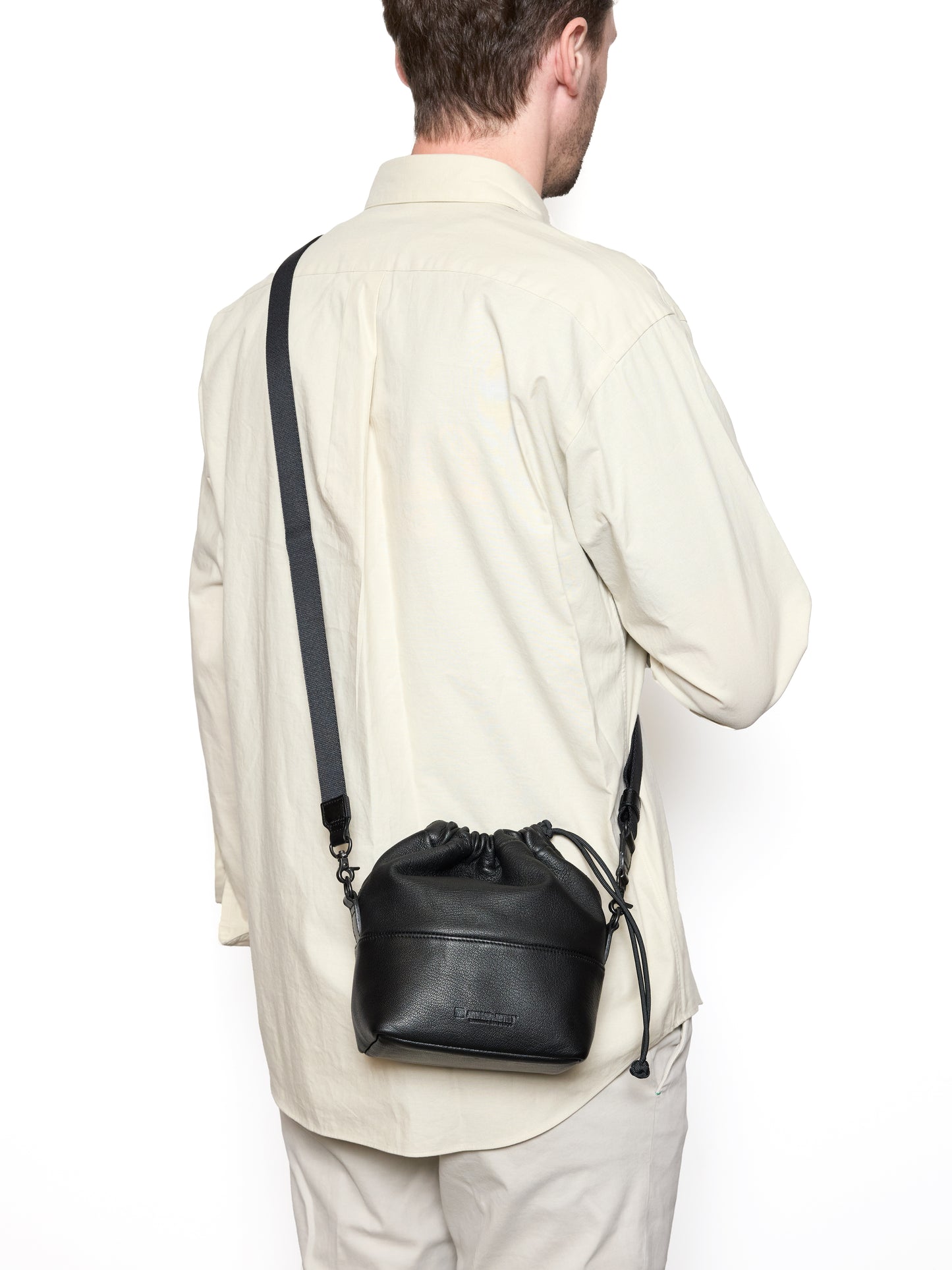 ACAM-CP210 Kameratasche aus Leder/Stoff-Kombination