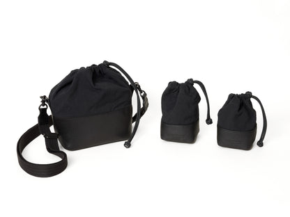 ACAM-CP210 Kameratasche aus Leder/Stoff-Kombination