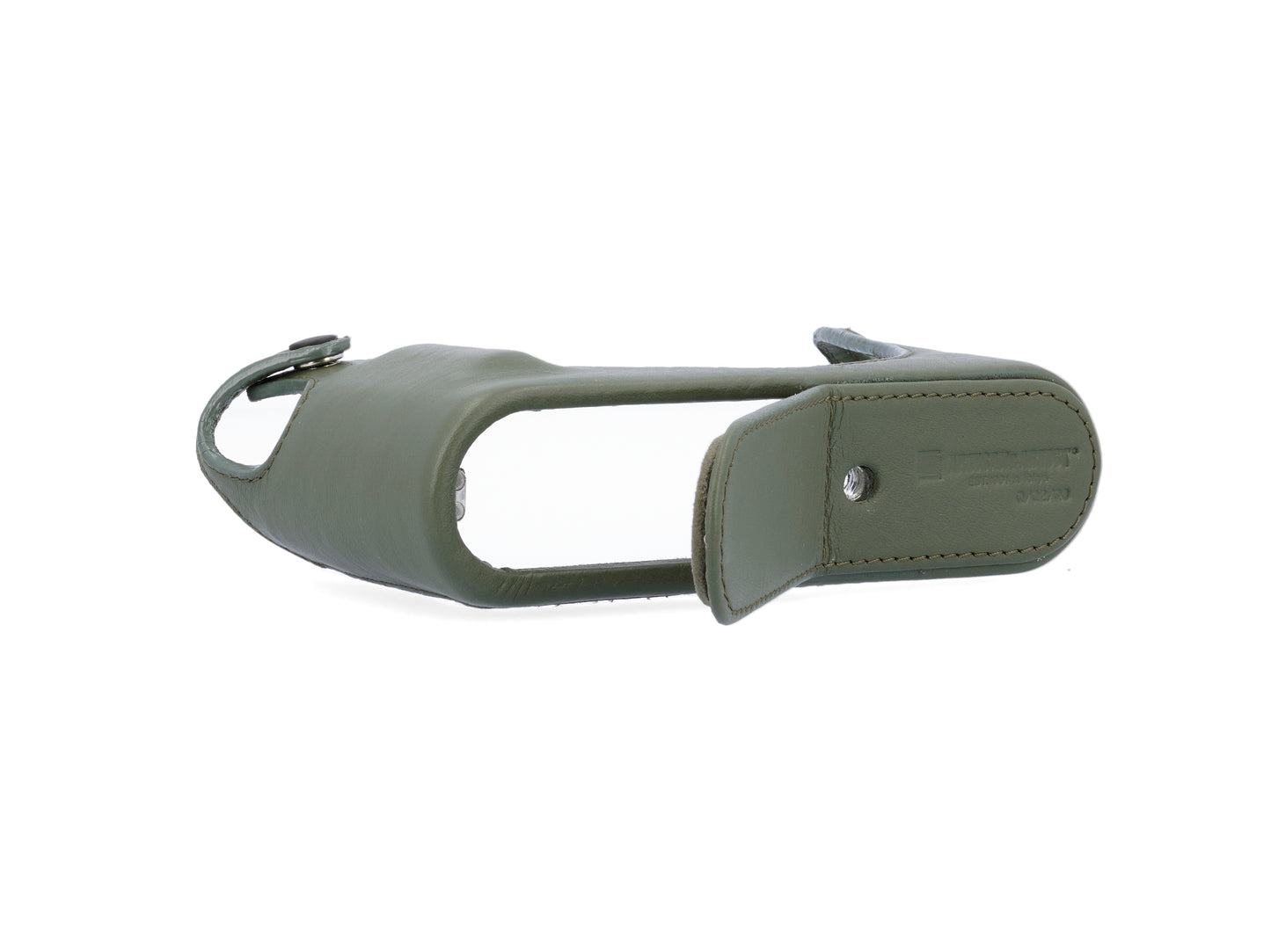 LMB-Q123 BLK, Leder-Halfcase, schwarz