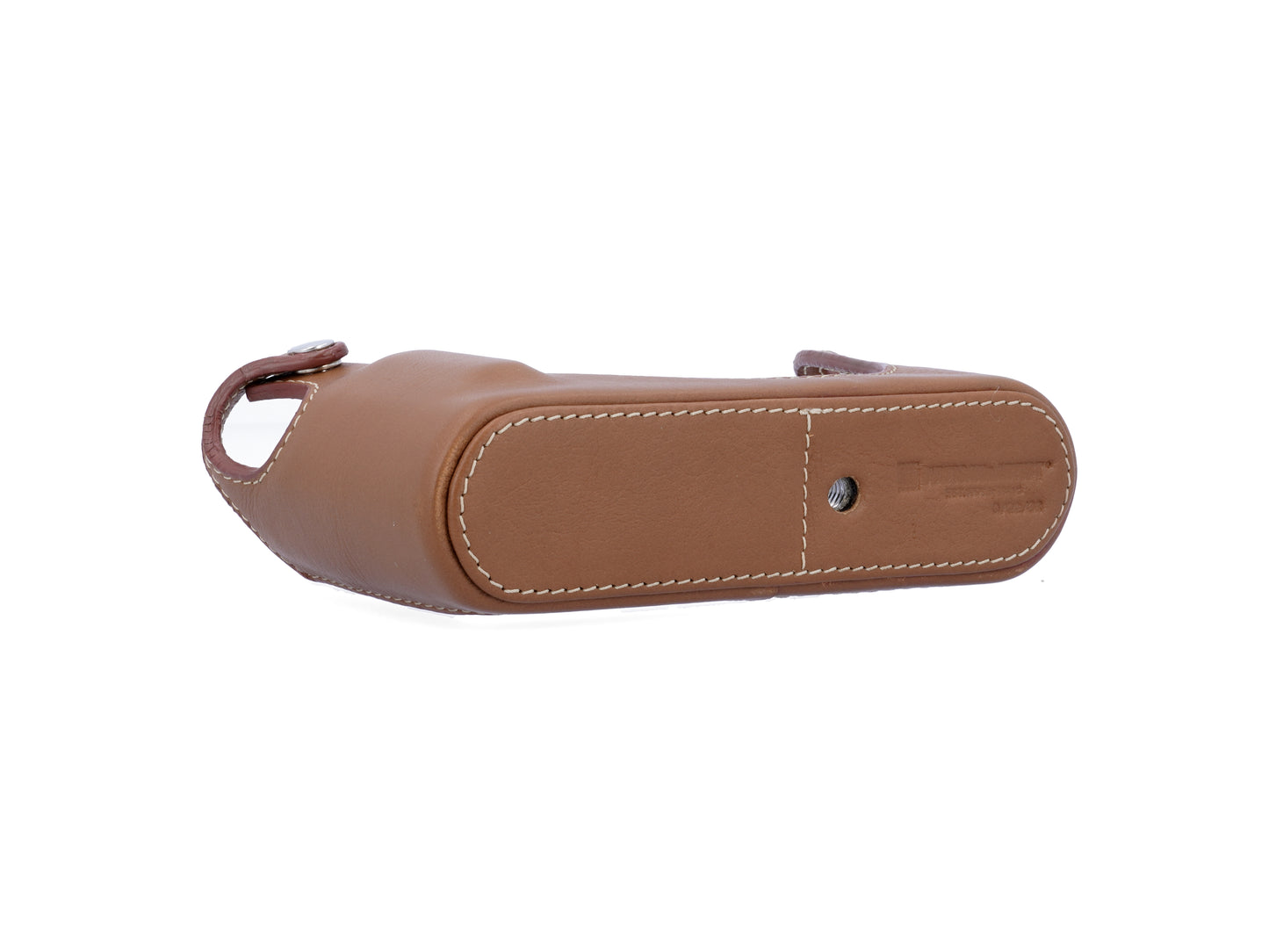 LMB-Q123 BLK, Leder-Halfcase, schwarz