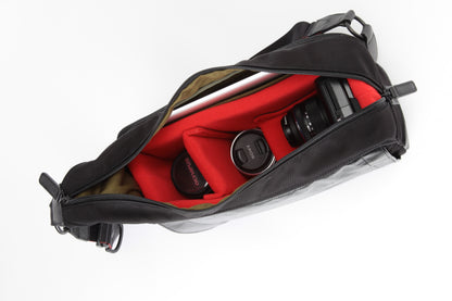 RR4 05C BLK, Sling-Kameratasche, schwarz