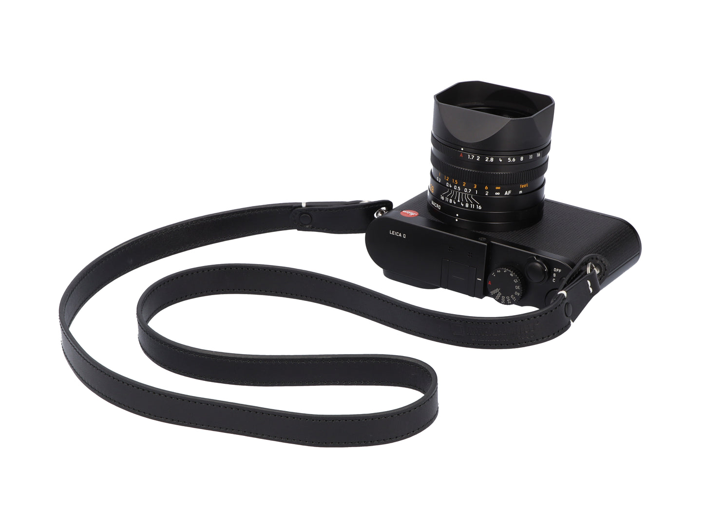 ACAM-287, Kameragurt aus Leder, Standardlänge